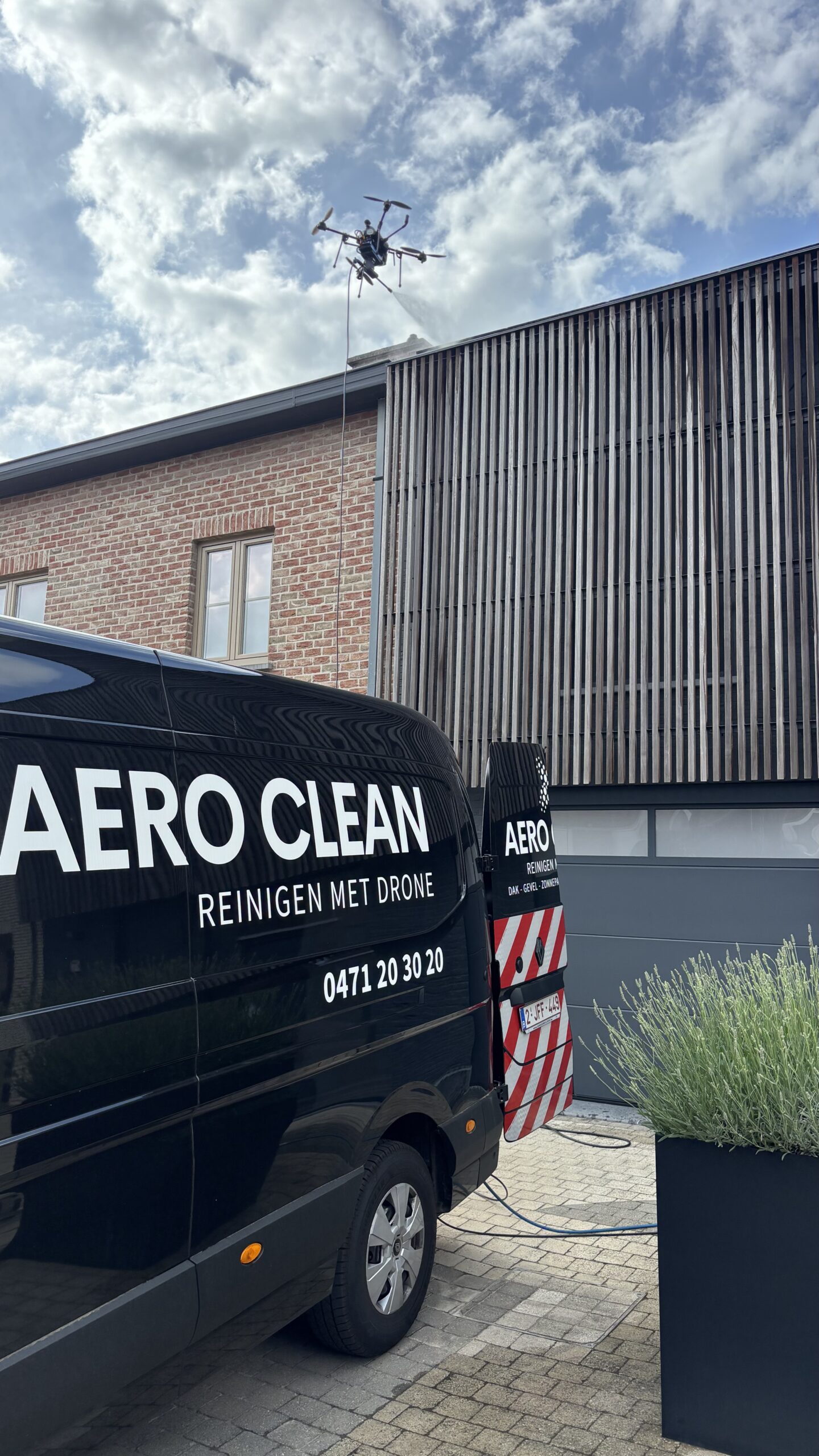 Zonnepanelen reinigen Aero Clean
